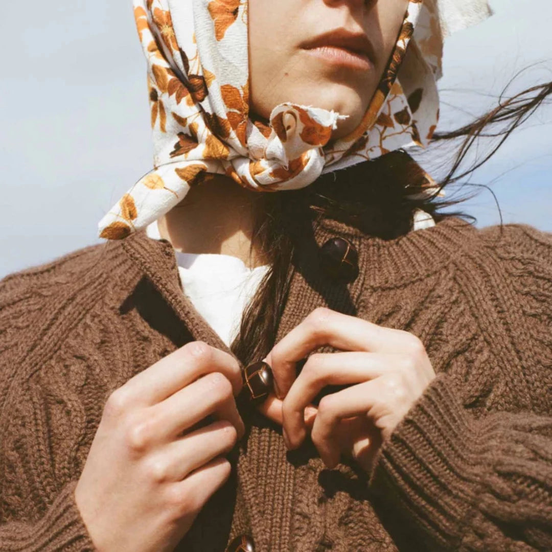 Quince Cardigan, Brown