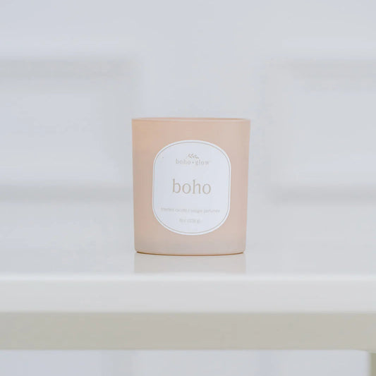 Boho Candle, Rosemary Mint