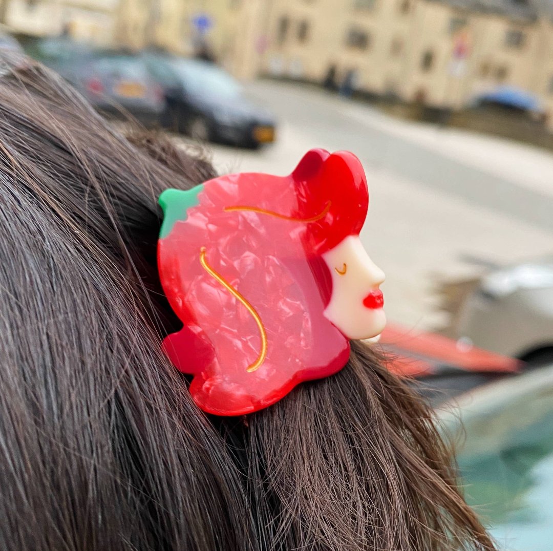 Flower Fairy, Strawberry Hair Claw