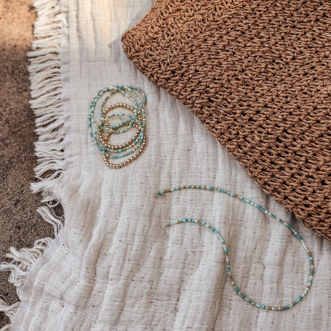 Oak + Eve, Tropics Bracelets, Vibrant Summer Stack Essential