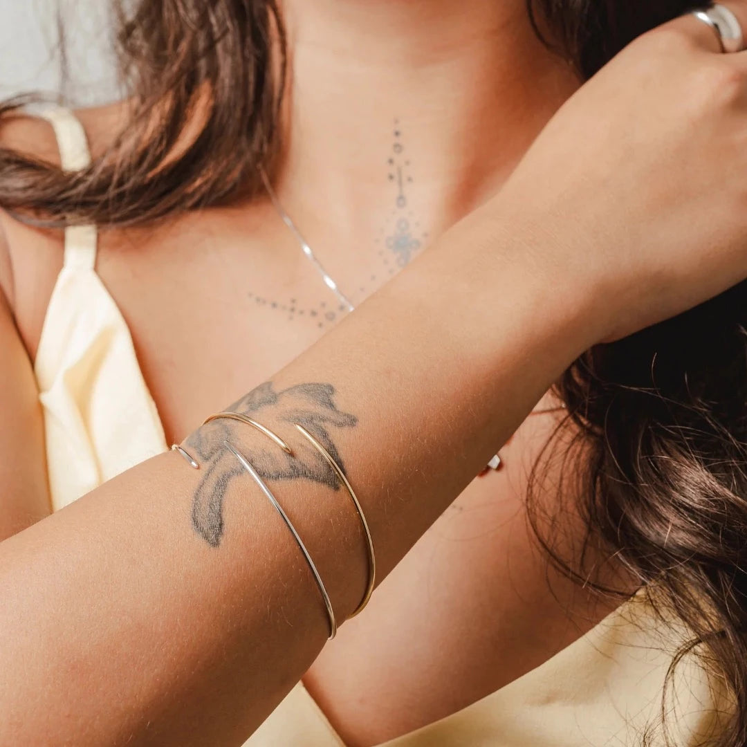 Churi Bangle, Sterling Silver