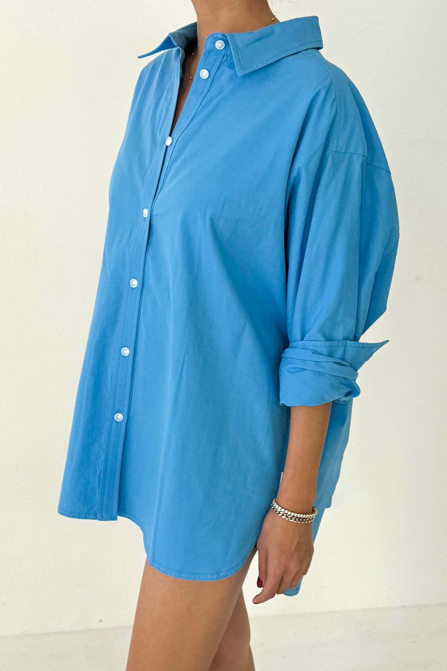Le Bon Shoppe, Light Weight Owen Shirt, Lake Blue