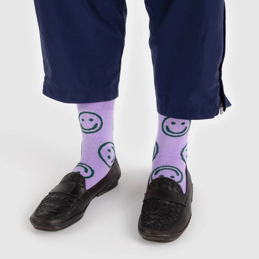 Baggu, Crew Sock, Happy, Various Colours