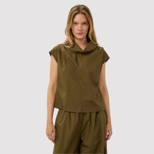 Soaked, Molopo Blouse, Beech/Green