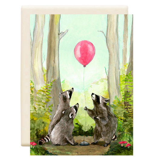 Party Animals, Birthday Greeting Card