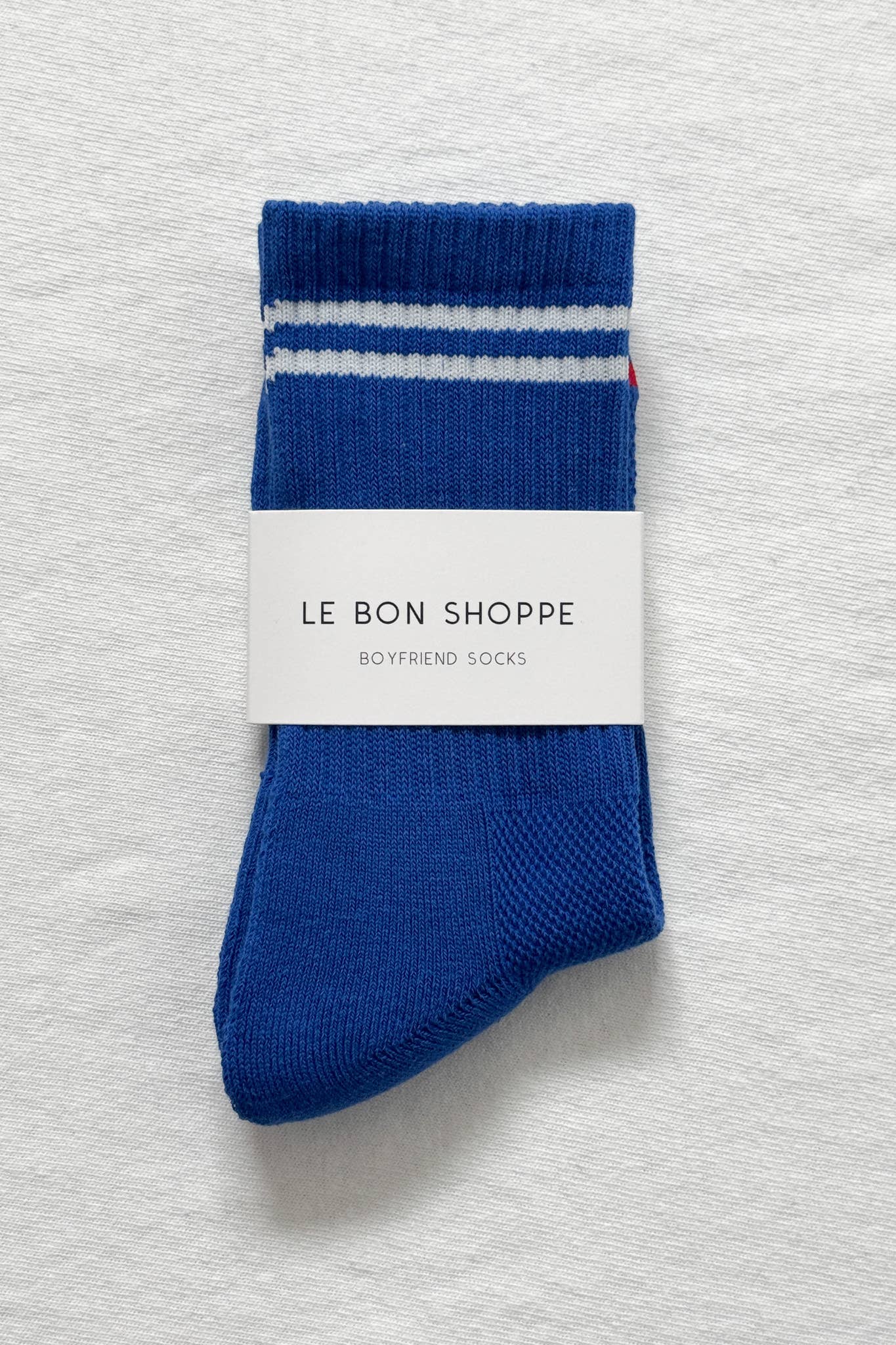 Le Bon Shoppe, Boyfriend Socks, Cobalt