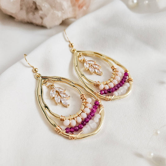 Rock Paper Pretty Jewelry, Dream Walker Earrings