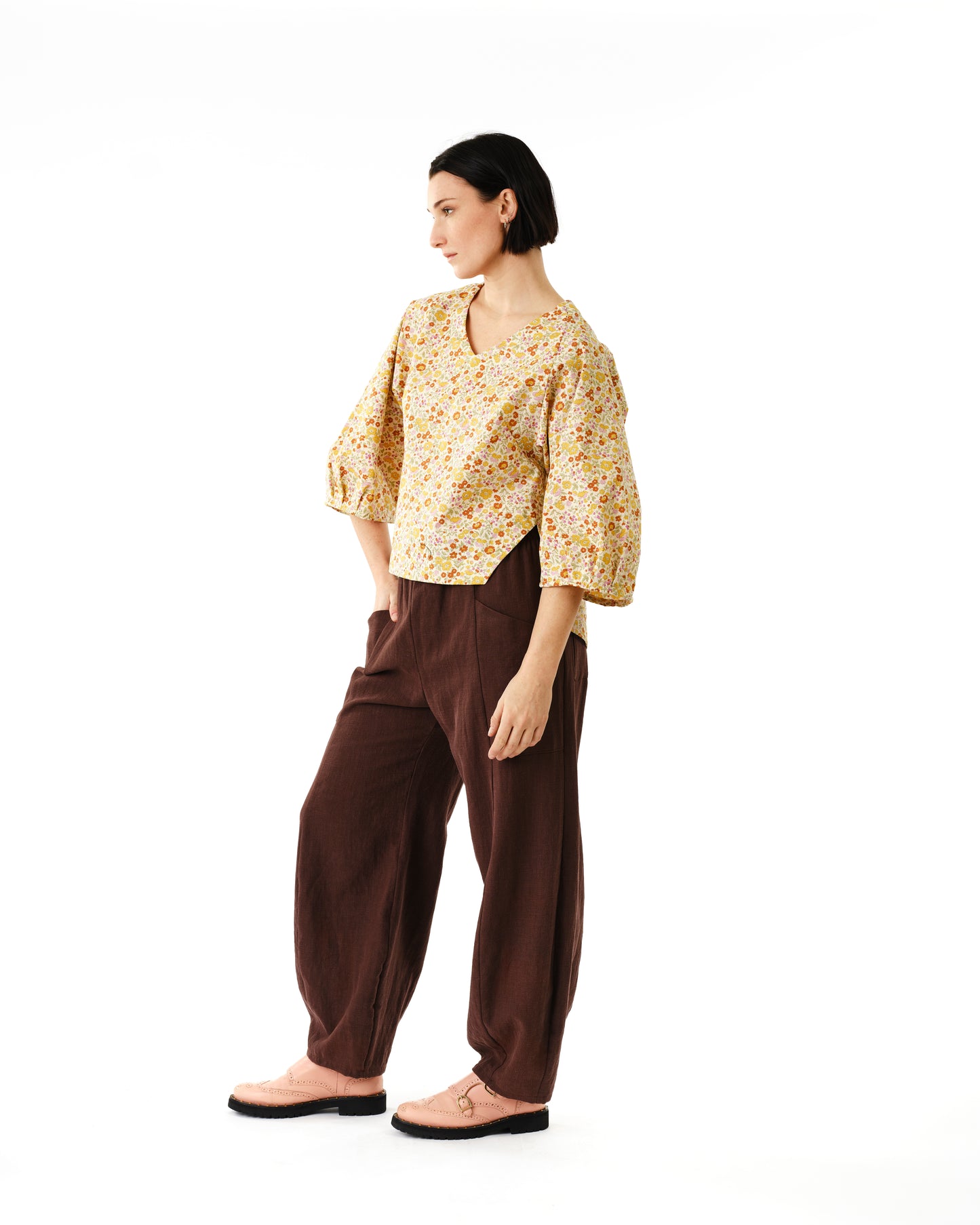 Jennifer Glasgow, Dorset Pants, Chocolate