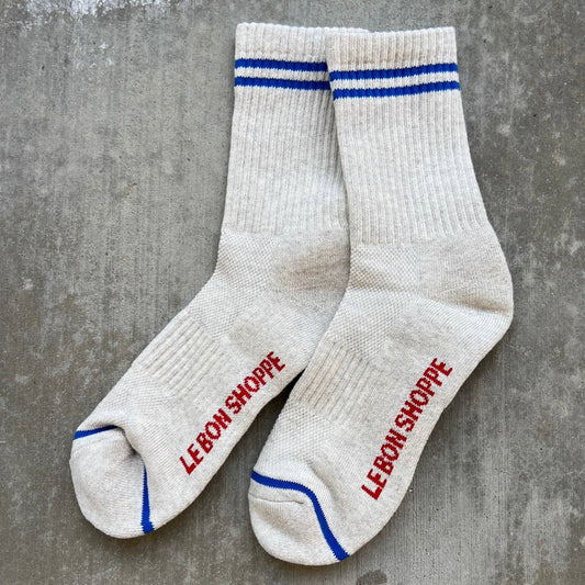 Le Bon Shoppe, Boyfriend Socks, Ice