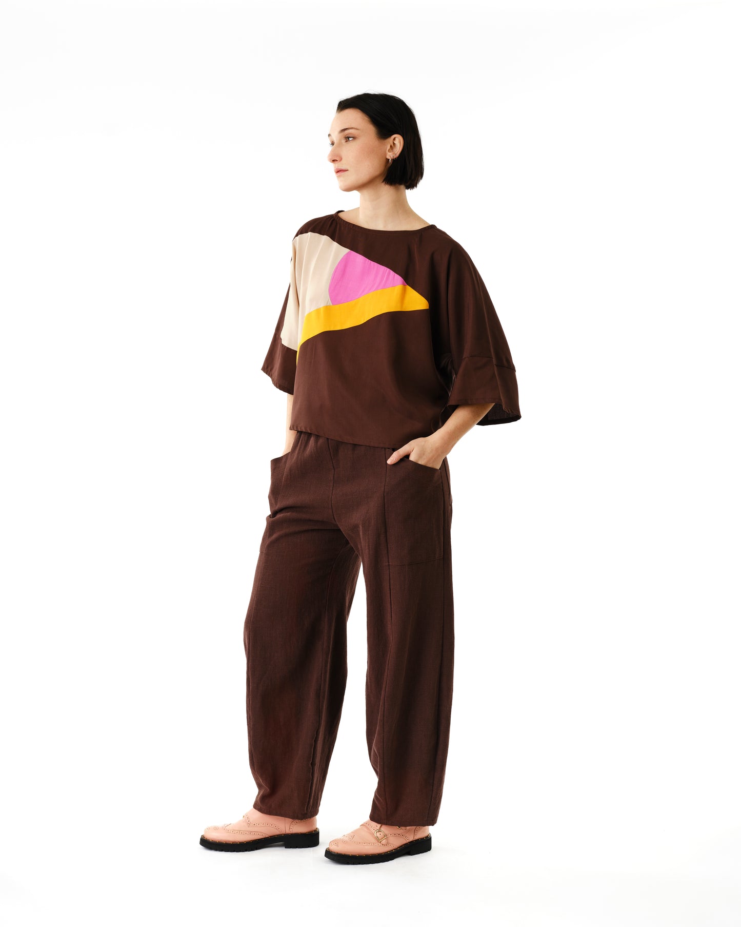 Jennifer Glasgow, Dorset Pants, Chocolate