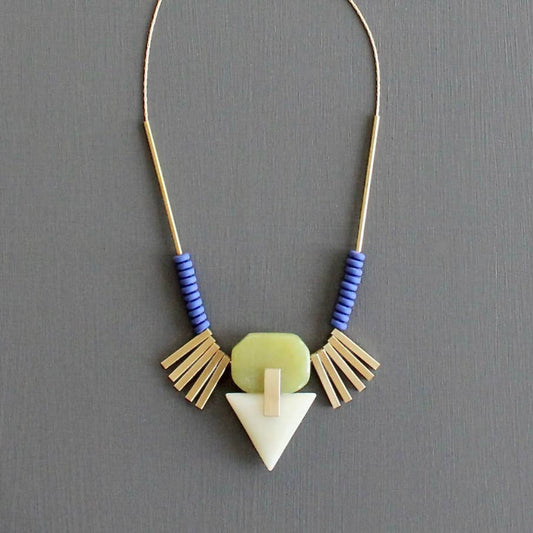 David Aubrey Jewelry, KYL318 Artdeco Pendant Necklace