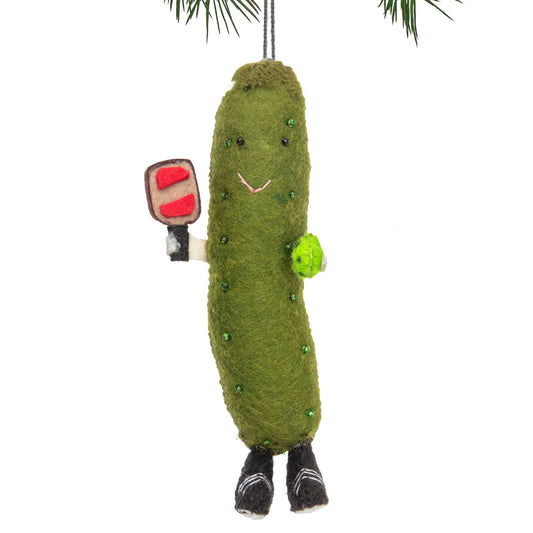 Pickleball Pickle Ornament