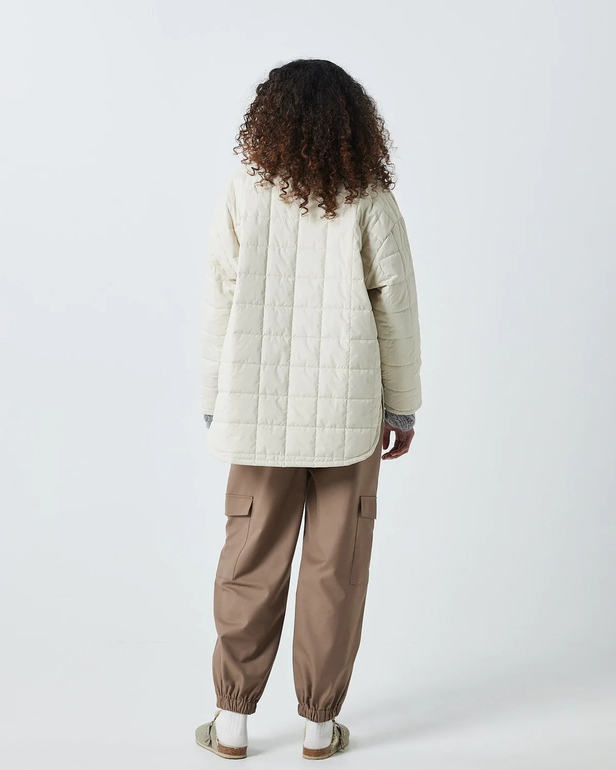 Sarasigne Jacket, Almond Milk