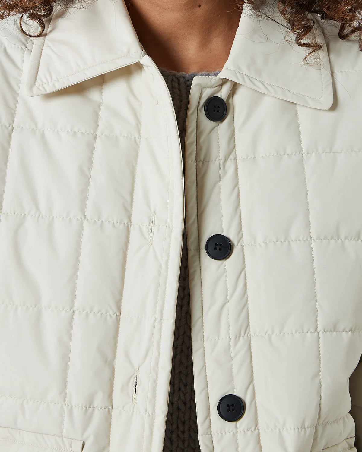 Sarasigne Jacket, Almond Milk