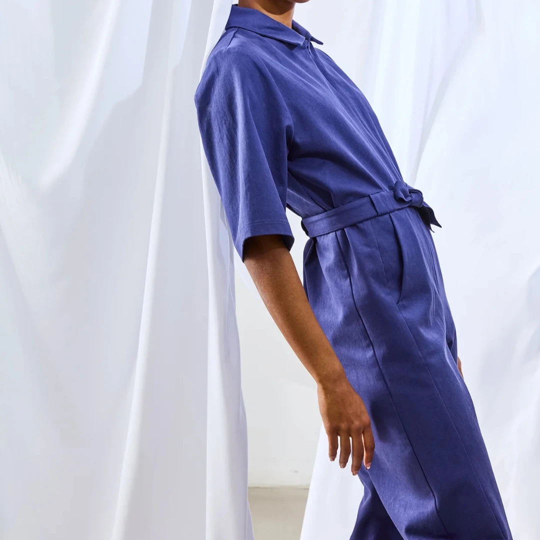 Dagg and Stacey, Cameron Jumpsuit, Indigo