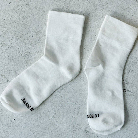 Le Bon Shoppe, Sneaker Socks, Matcha and Classic White