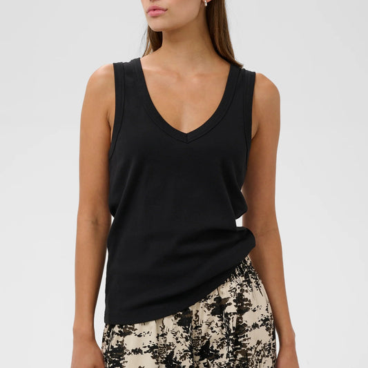 Soaked, Cosetta Tank Top, Black