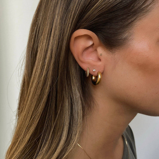 Coutukitsch, Cleo Hoops, Gold