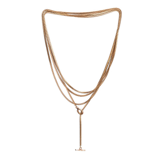 Hailey Gerrits, Box Chain Necklace