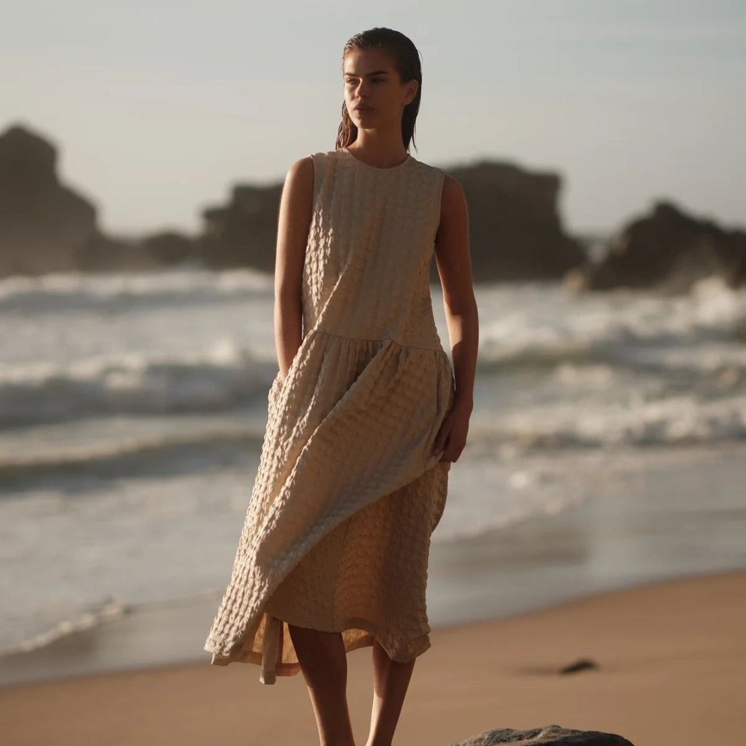 Minimum, Julia Dress, Eucalyptus