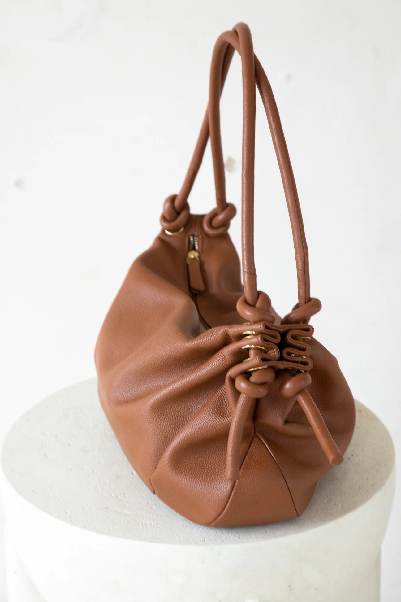 Risa, Large Aria Handbag, Tan