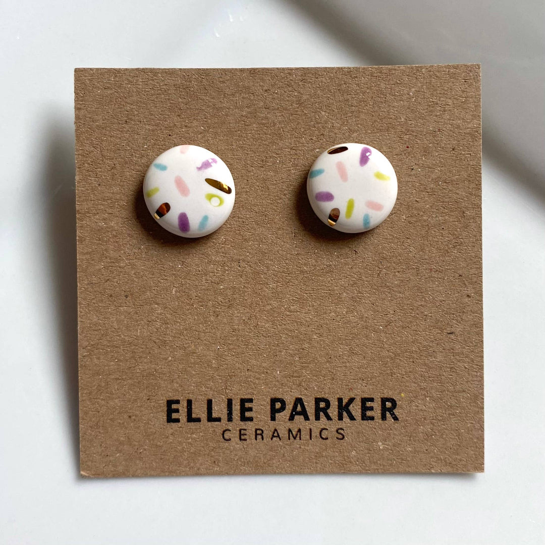 Ellie Parker Ceramics, Confetti Clay Earrings