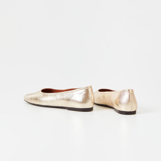 Vagabond, Jolin Shoes, Gold Metallic Leather