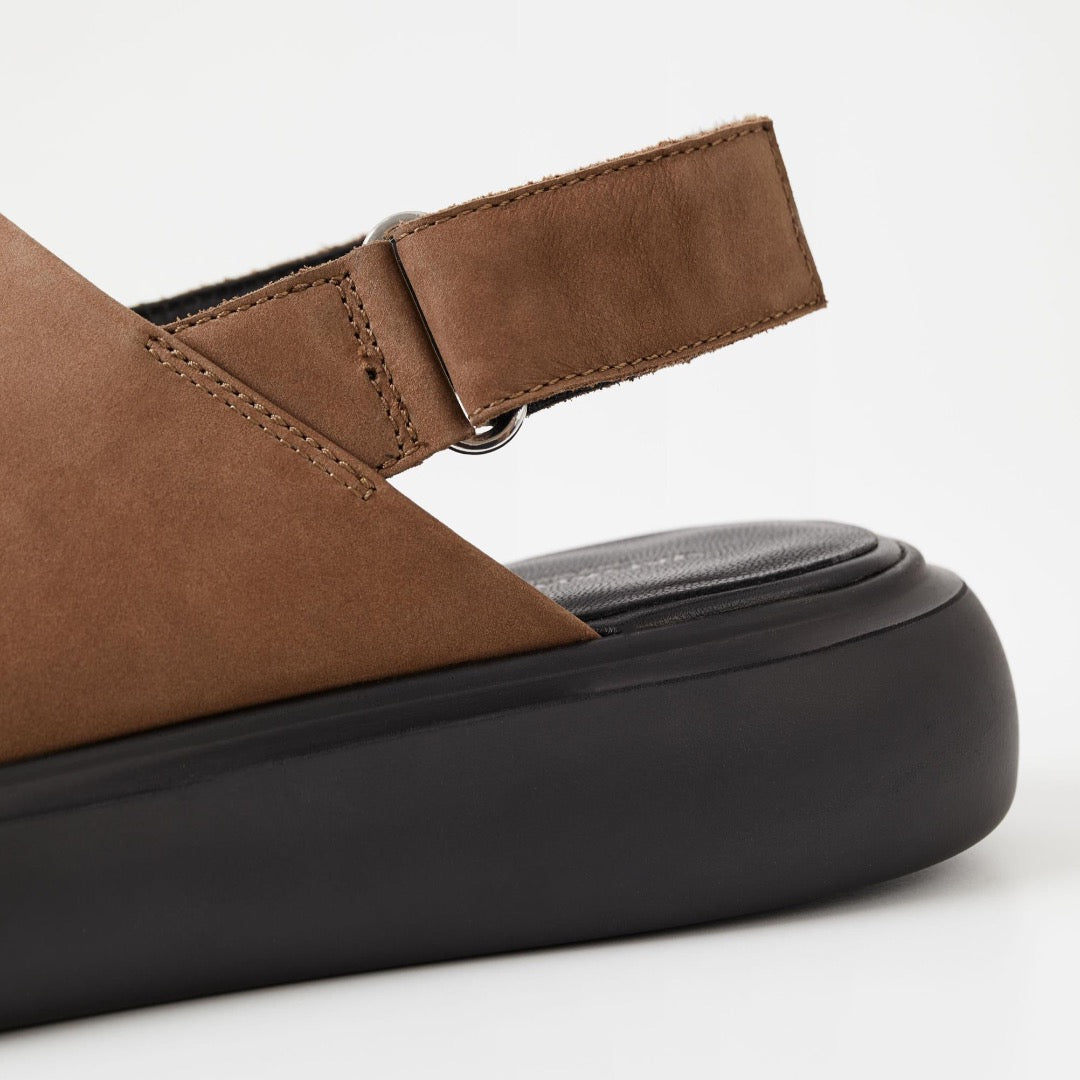 Vagabond, Blenda Sandals, Brown Nubuck