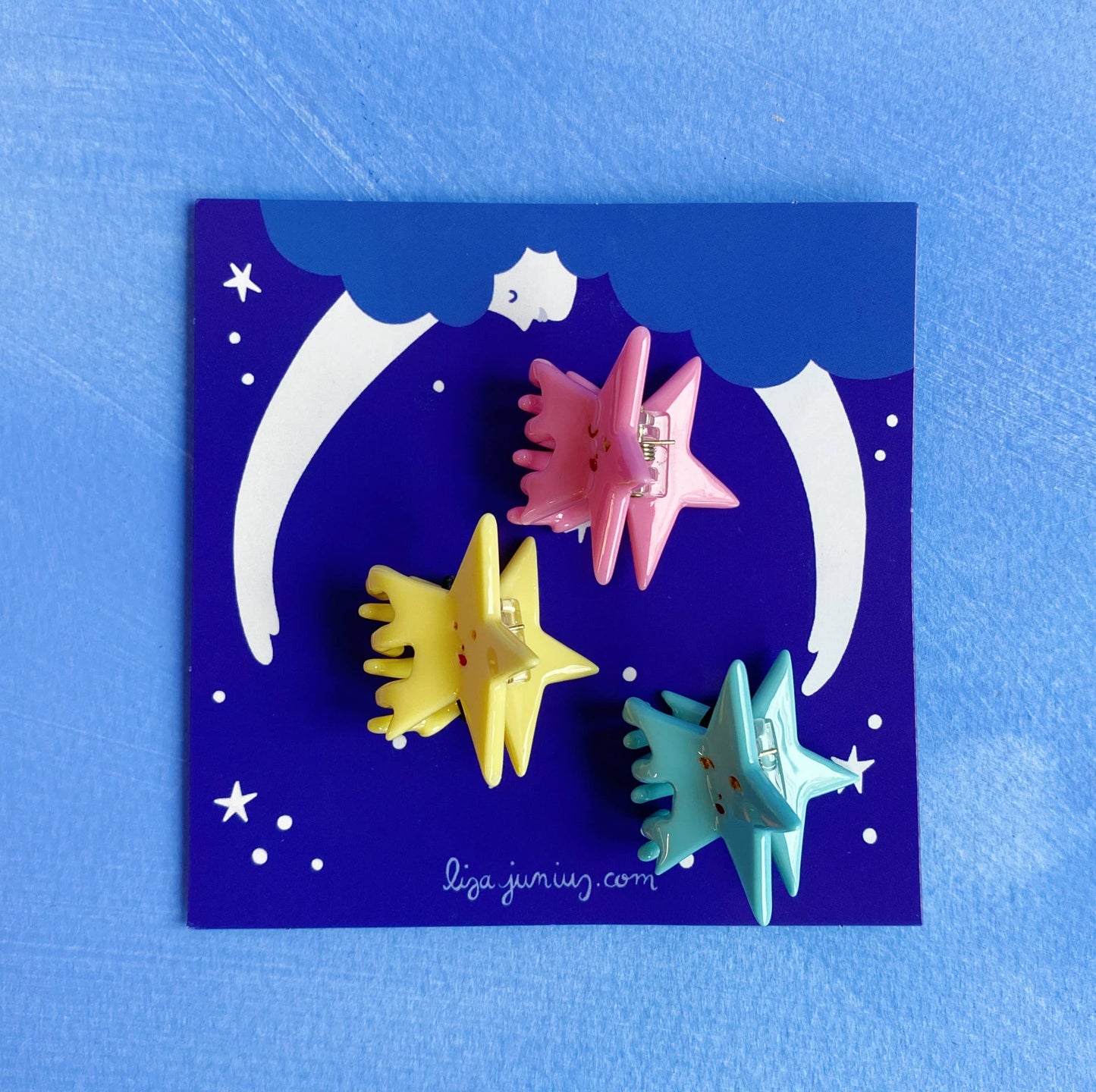 Set of Star Hair Claws