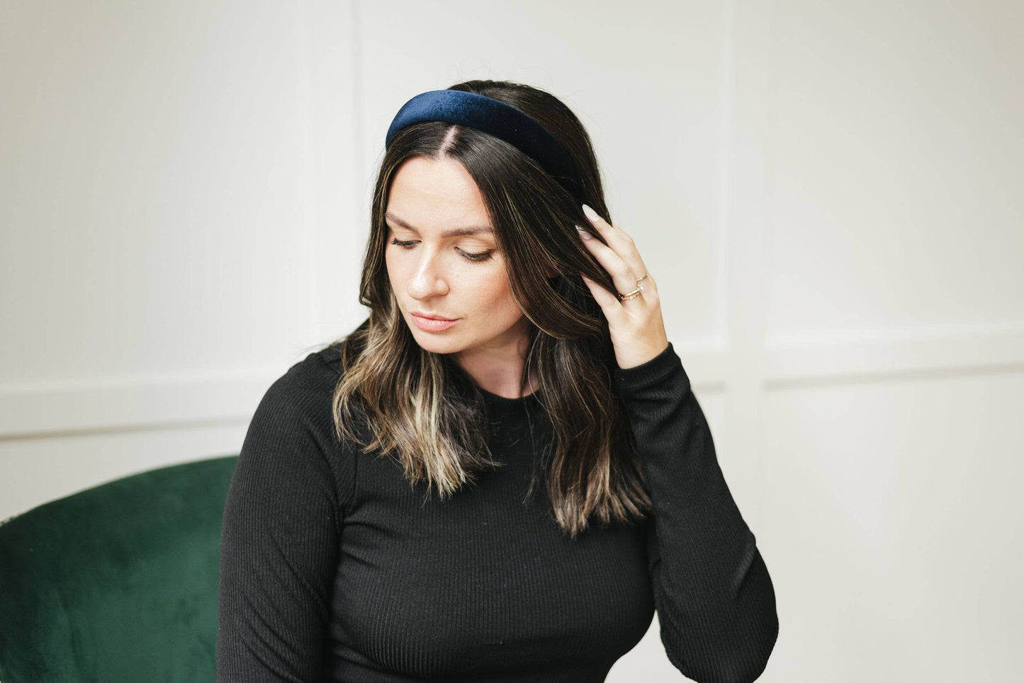 Velvet Padded Hairband,
