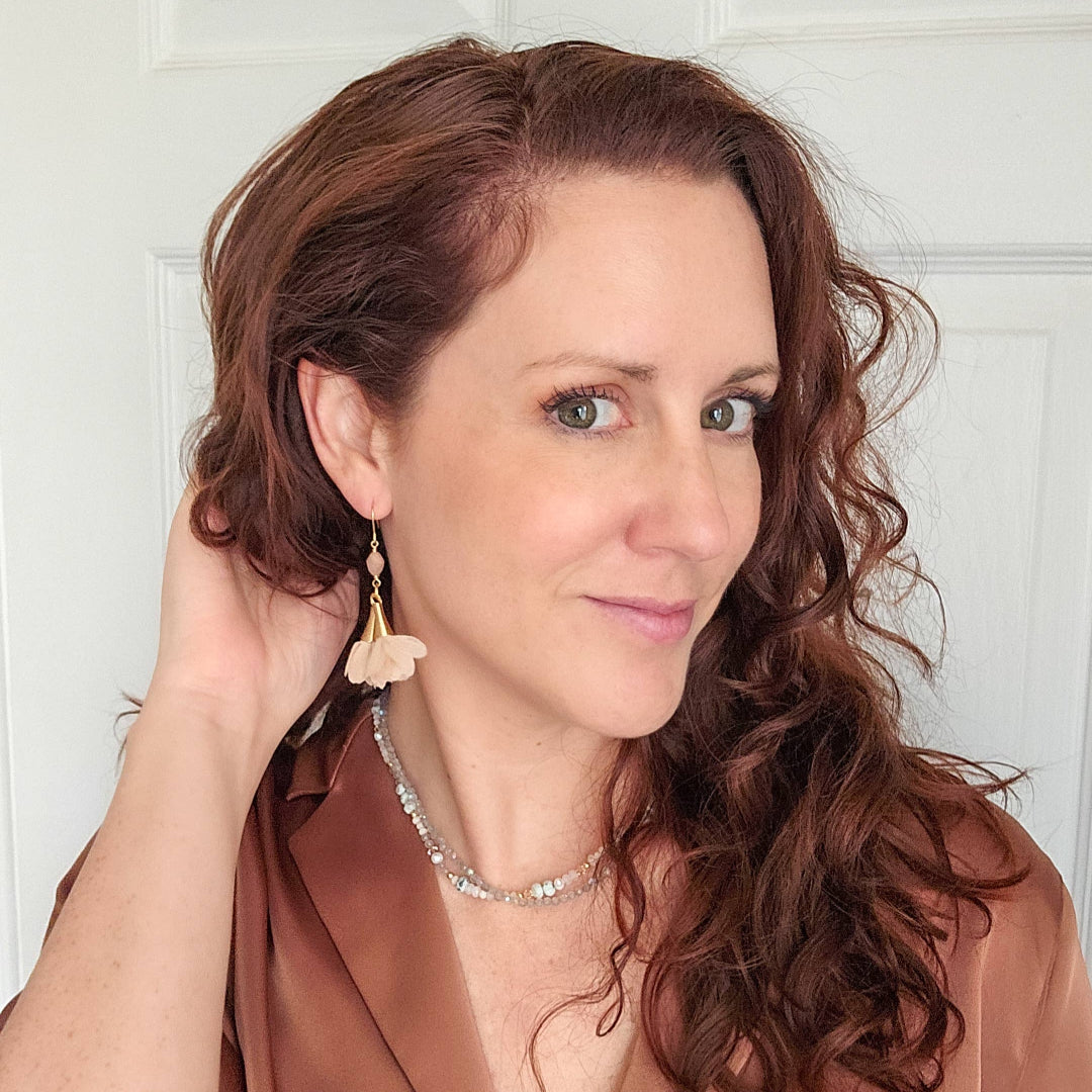 Rock Paper Pretty Jewelry - Swan Song Earrings
