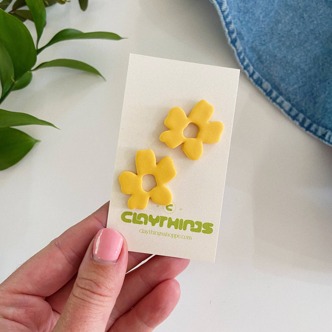 ClayThings Shoppe, Oversized Clay Studs