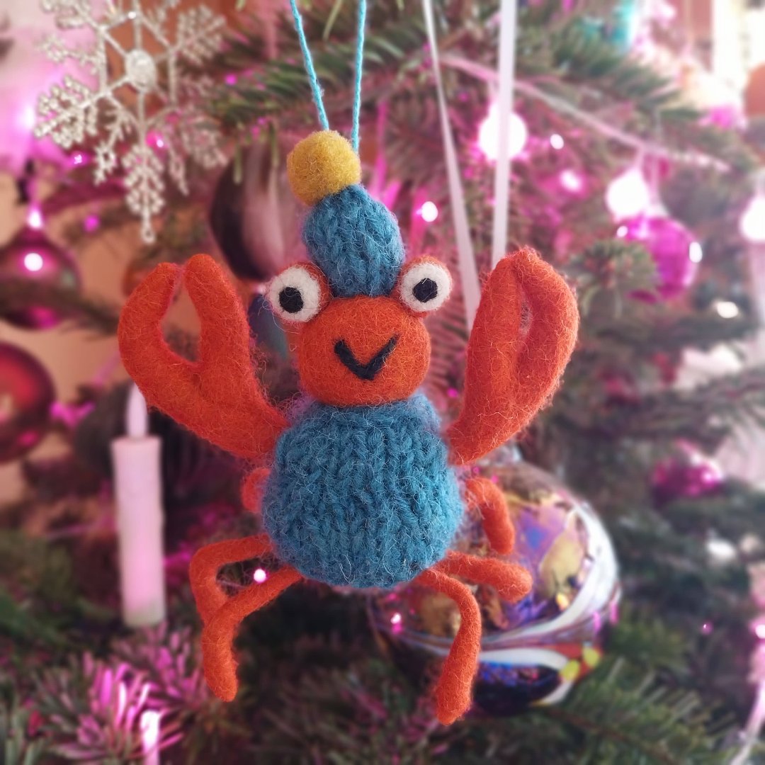 Sammy Snowcrab Ornament