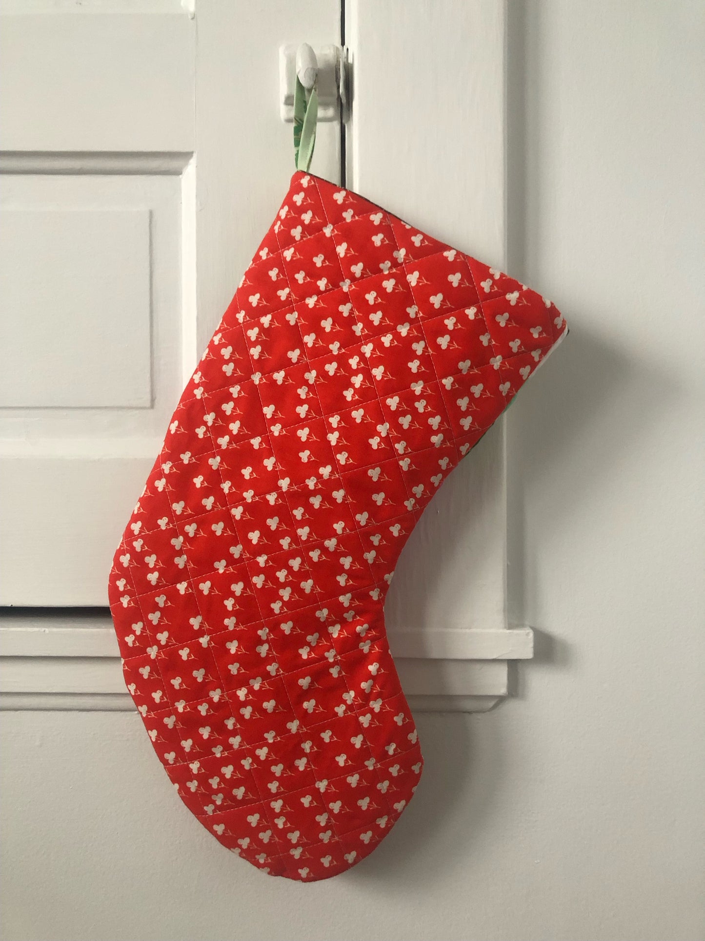 Modern Quilted Stocking No. 5