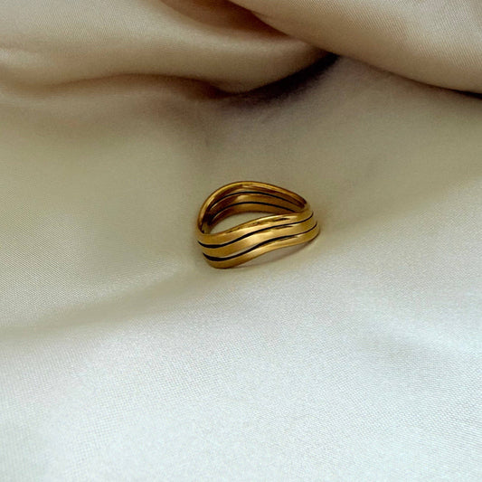 JV Studios Jewellery, Waves Ring