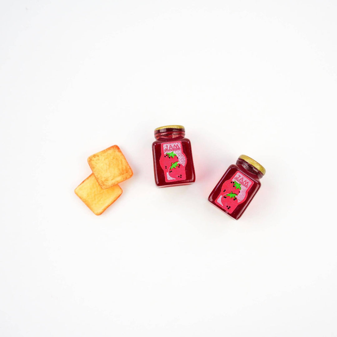 Slice Toaster and Jam Fridge Magnet