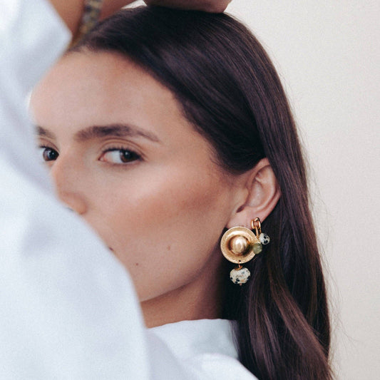 Hailey Gerrits, FW25 Olive Earrings