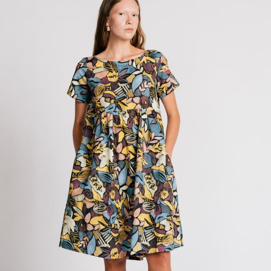 Allison Wonderland, Lark Dress, Black Floral