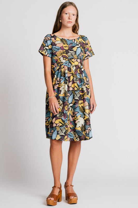 Allison Wonderland, Lark Dress, Black Floral