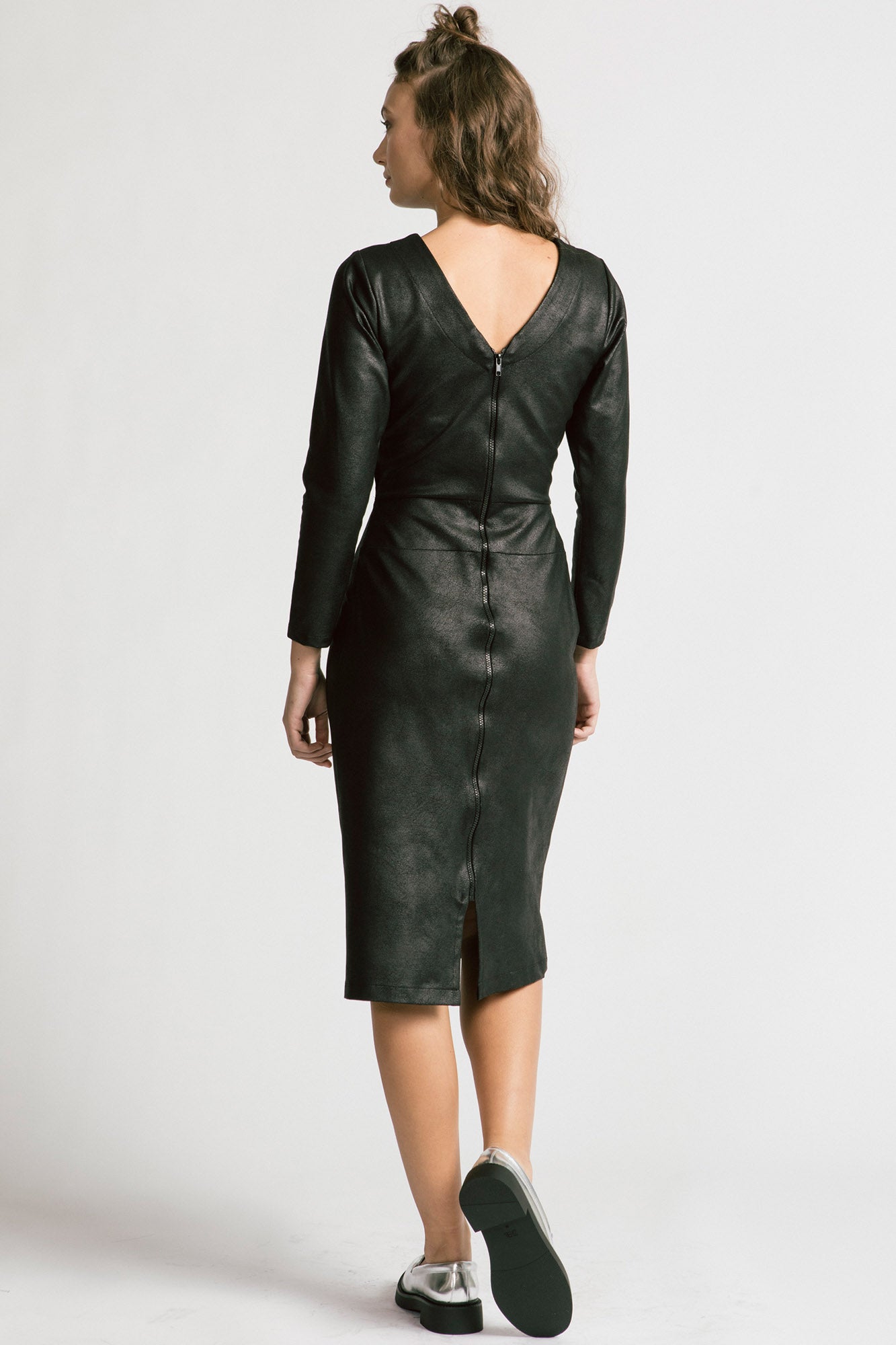 Allison Wonderland, Expectations Dress, Leatherette