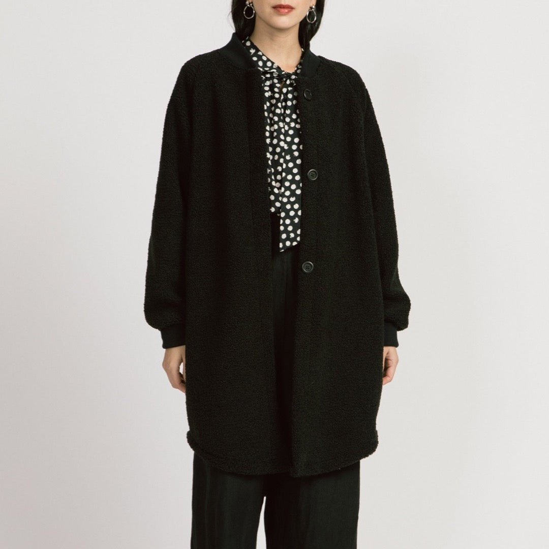Matilda Jacket, Black Fleece