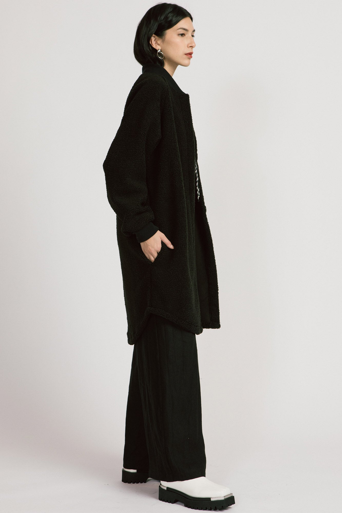 Matilda Jacket, Black Fleece