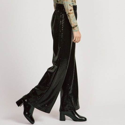 Allison Wonderland, Trixie Pant, Black Sequins
