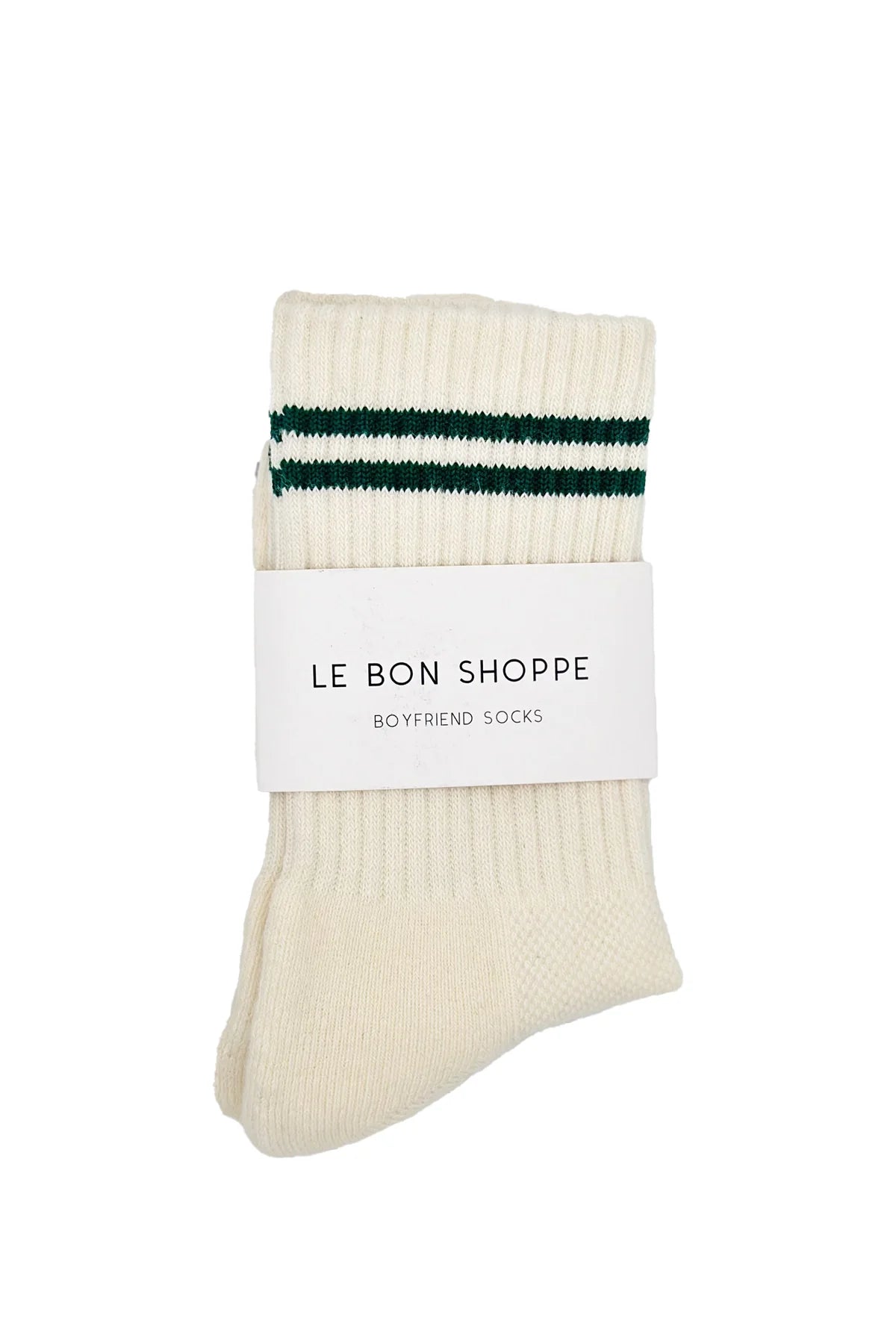 Le Bon Shoppe, Boyfriend Socks, Parchment