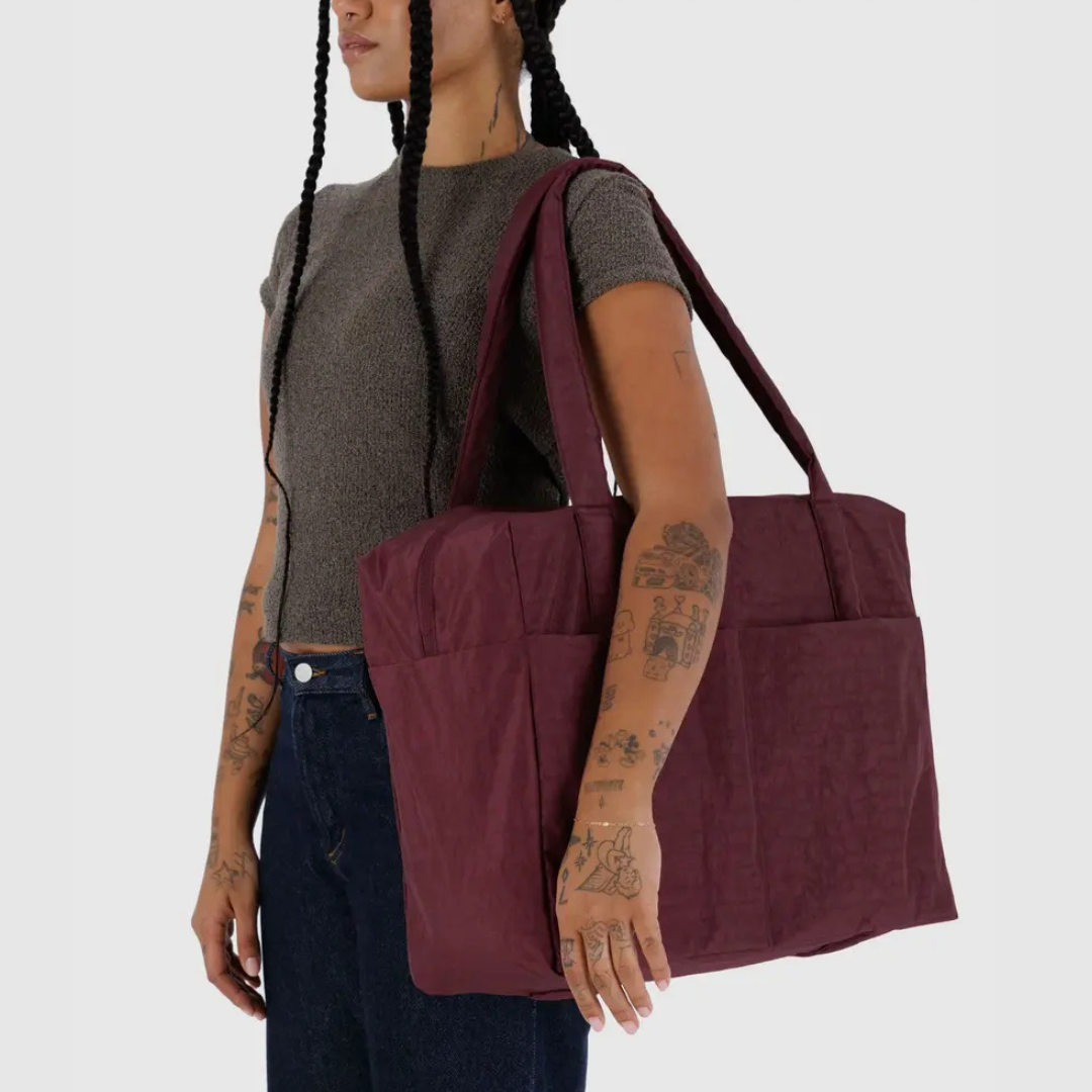 Baggu, Cloud Carry-On, Mahogany