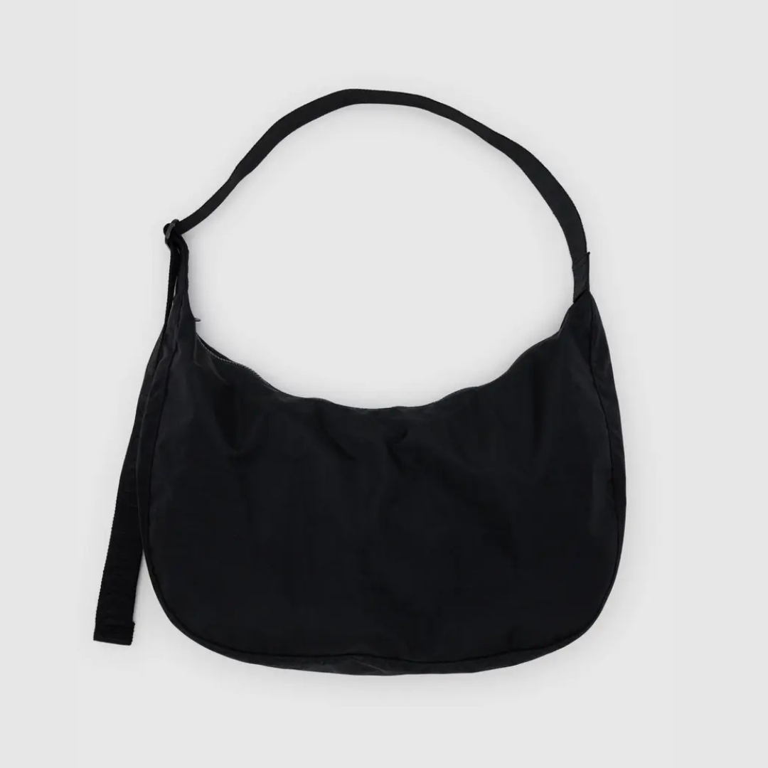 Baggu, Large Nylon Crescent Bag, Black