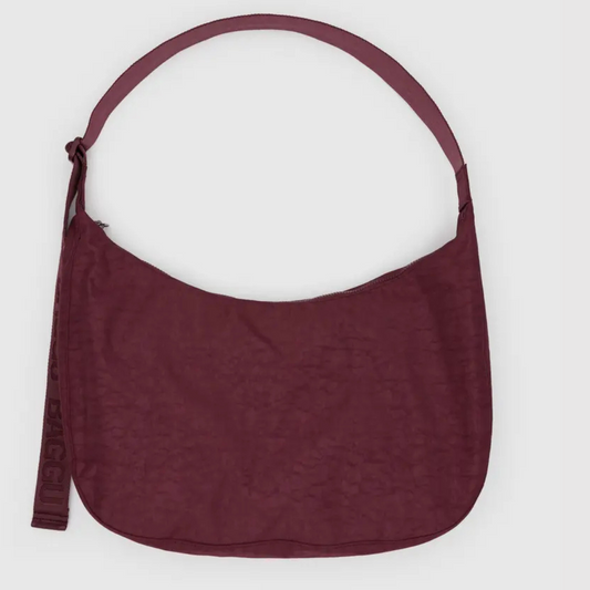 Baggu, Large Nylon Crescent Bag, Mahogany