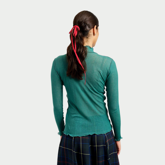 Eliza Faulkner, Jane Longsleeve Turtleneck, Jade