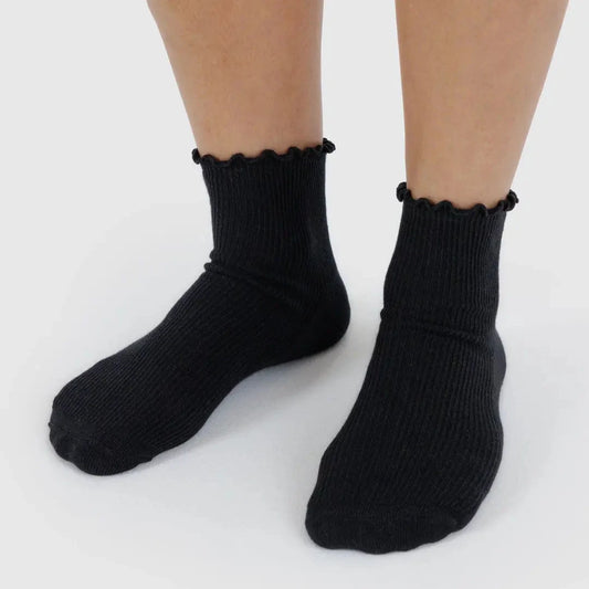 Baggu, Lettuce Edge Sock, Set or 2 (Various Colours)