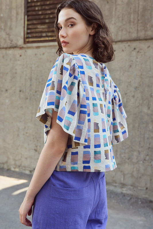 Eve Gravel, Debbie Top, Blue Gold